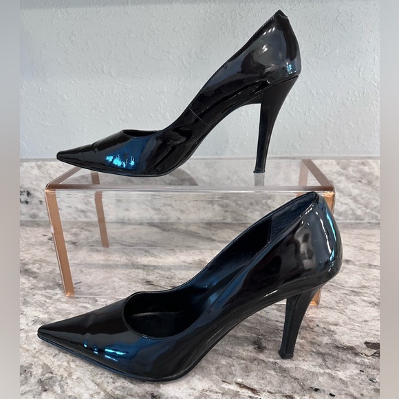 MICHAEL BY MICHAEL SHANNON WOMENS black PUMP Sz 7.5 - Picture 3 of 9